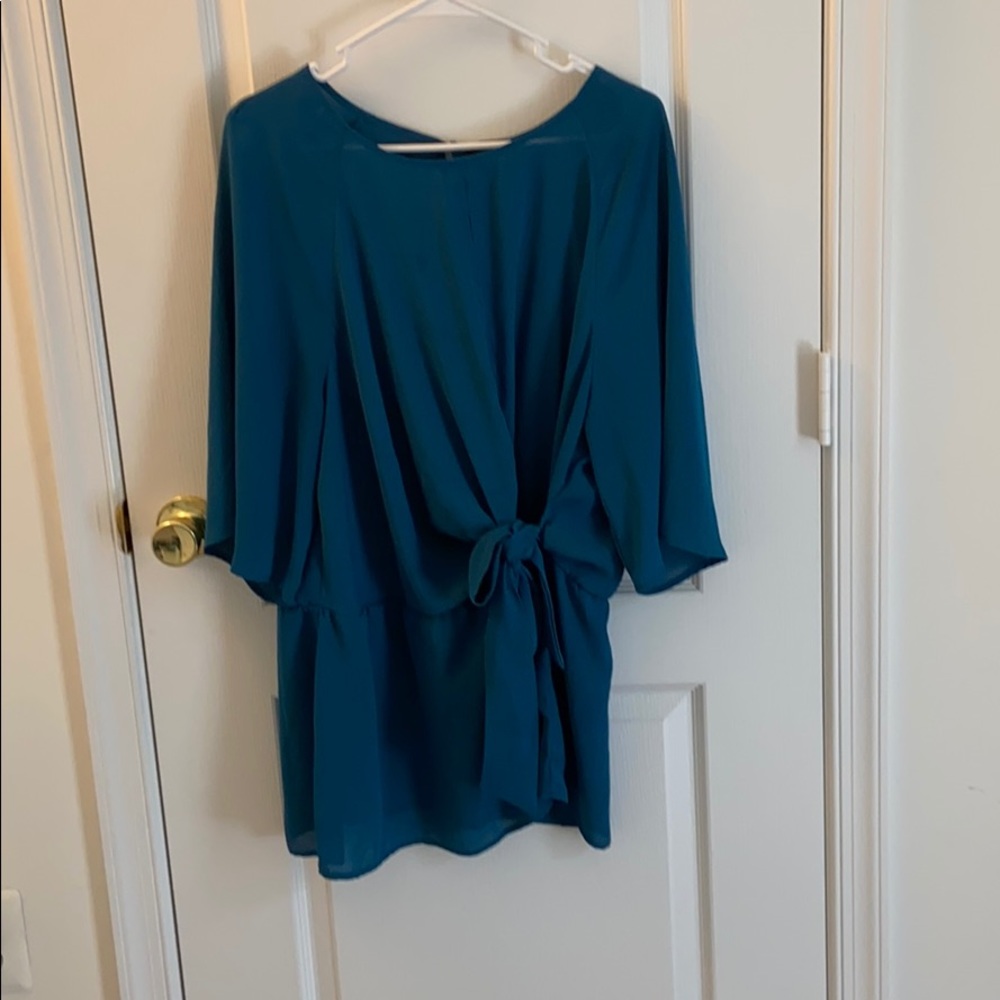 Blue blouse